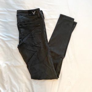 Dark green American Eagle Jeans